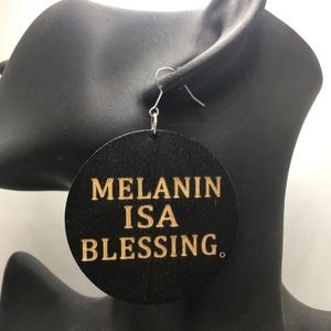 Melanin is a Blessing Earrings